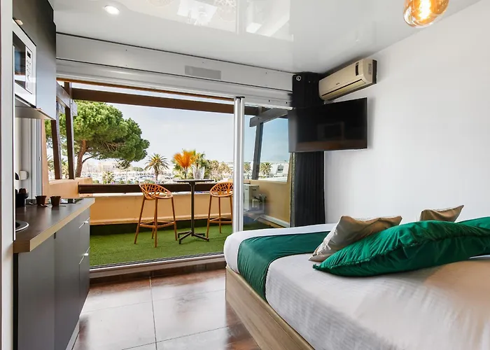 Nuit D'Ambre Port Nature - Studio Cosy - Parking - Climatisation - Village Naturiste Appartement