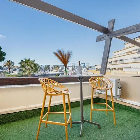 Nuit D'ambre Port Nature - Cosy - Parking - Climatisation - Village Naturiste Apartament Agde
